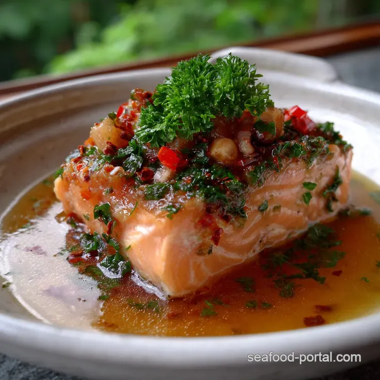 Easy Steamed Salmon in 25 Minutes