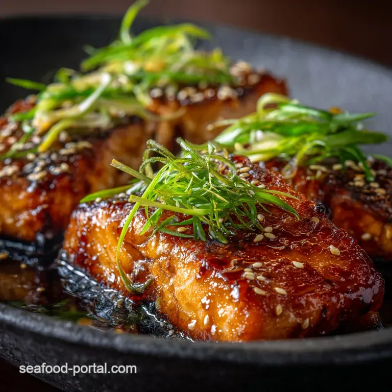 Baked Teriyaki Salmon: the Ultimate Sticky Savoury Weeknight Hero presentation