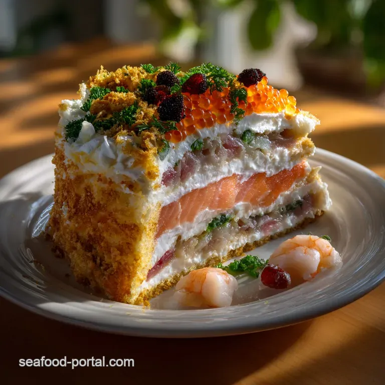 Easy Sushi Cake with Layers Of: a Sliceable Masterpiece presentation
