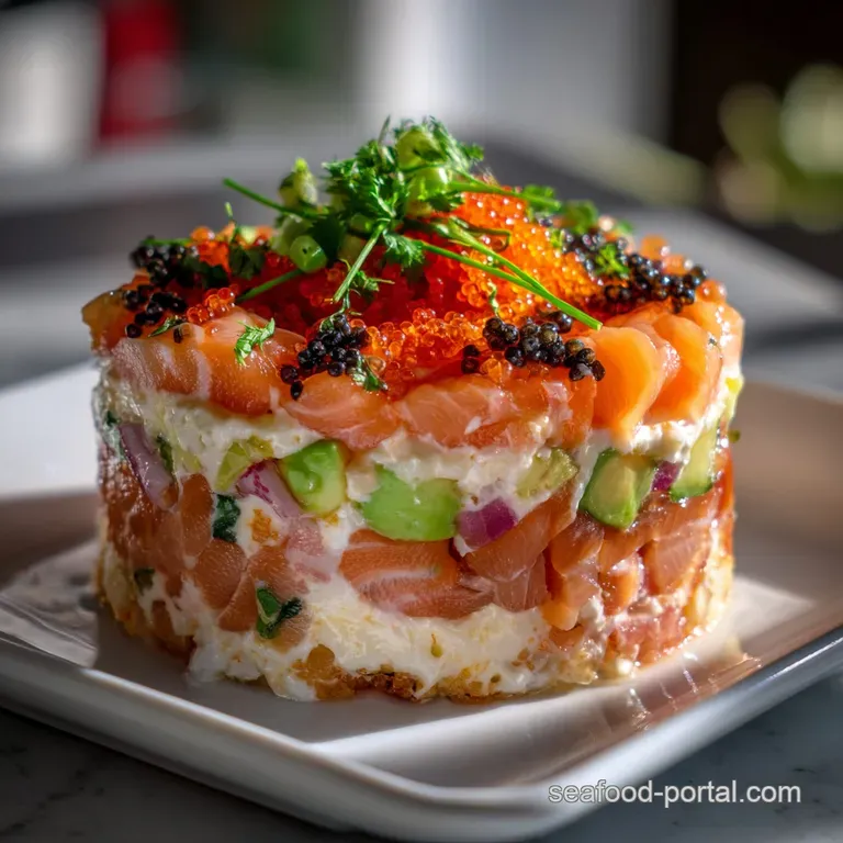 Easy Sushi Cake with Layers of: A Sliceable Masterpiece