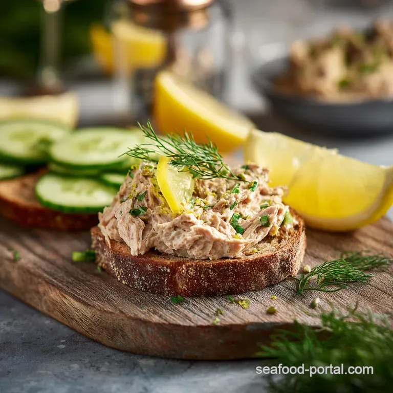 Tuna Dip P&acirc;t&eacute;: The Classic British Deli Recipe (10 Minute Prep)