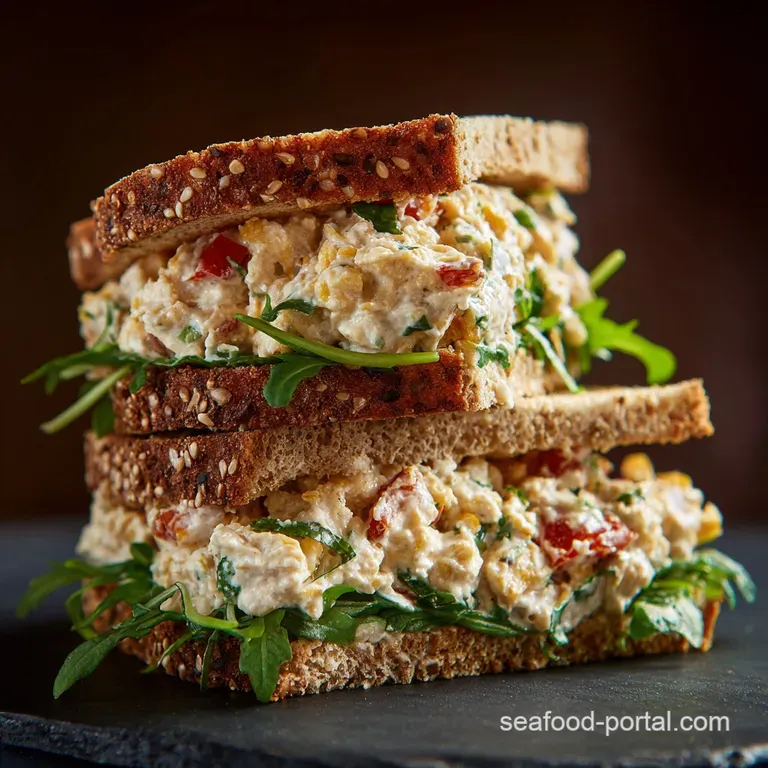 Chickpea Tuna Salad The Best Vegan Sandwich Filler Ready in 15 Minutes