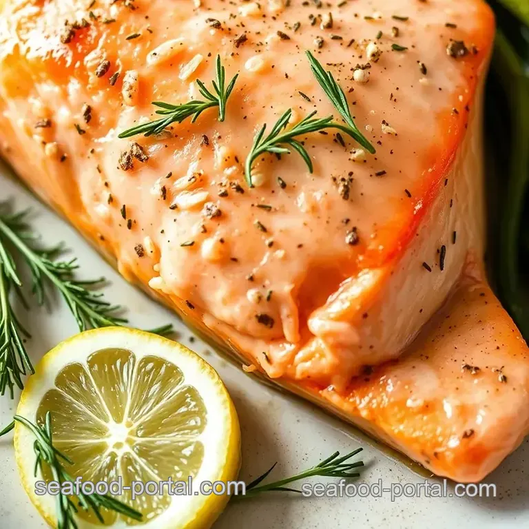 Elegant Lemon-Dill Stuffed Salmon presentation