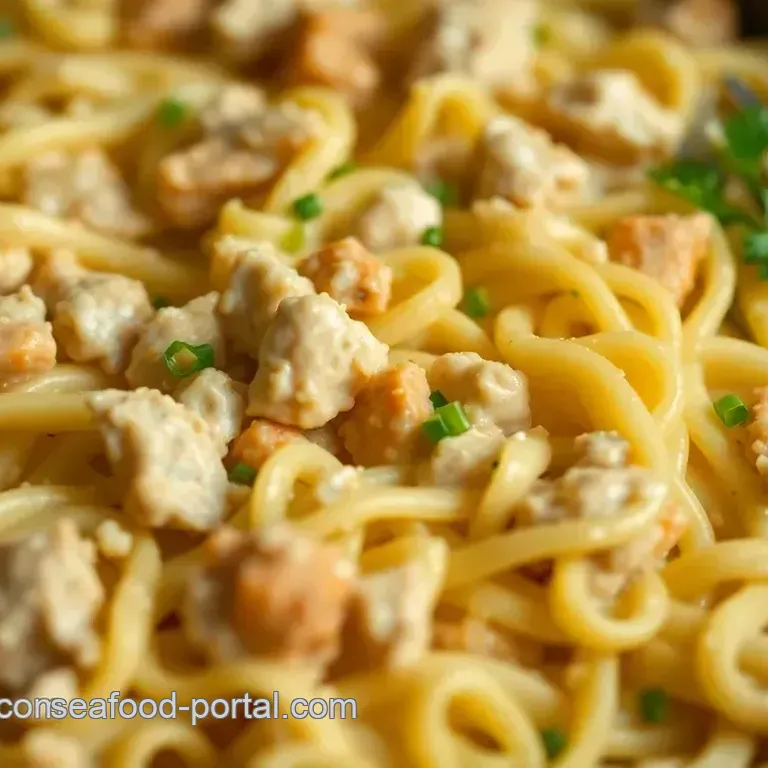 Elevated Tuna Noodle Casserole