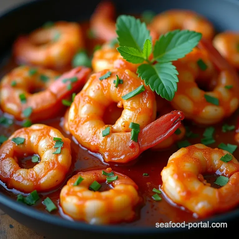 Kickin Cajun Prawns Quick Fiery Skillet Supper