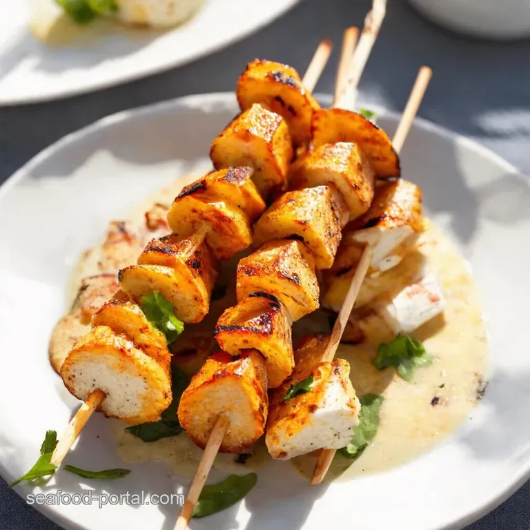 Fiery Feta Skewers A Taste of the Greek Islands