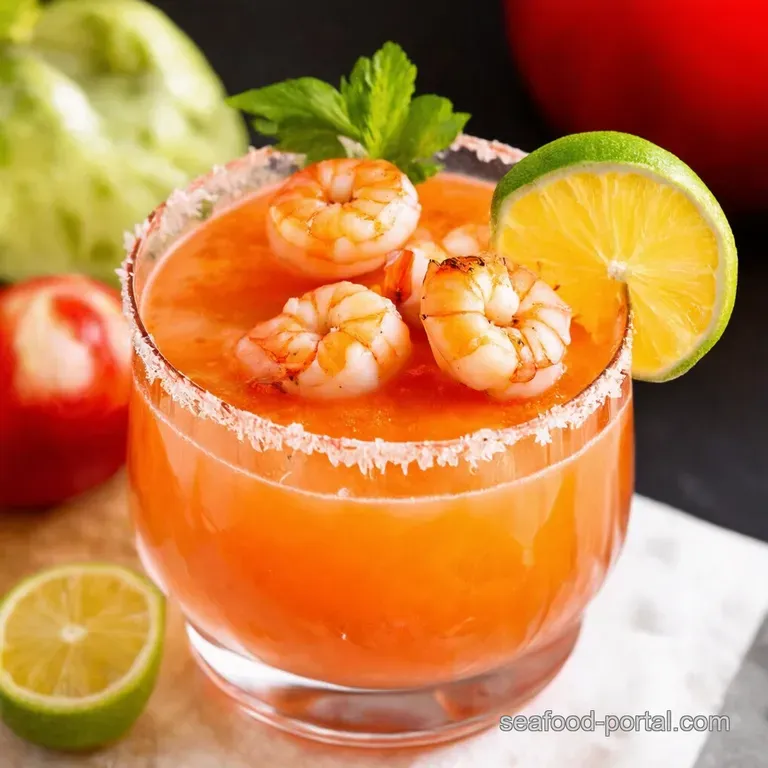Fiesta in a Glass The Easiest Mexican Shrimp Cocktail