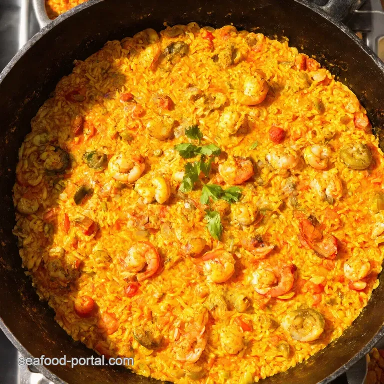 Fiesta Paella Authentic Spanish Seafood Paella