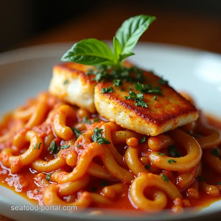 Fish Puttanesca the Weeknight Wonder presentation