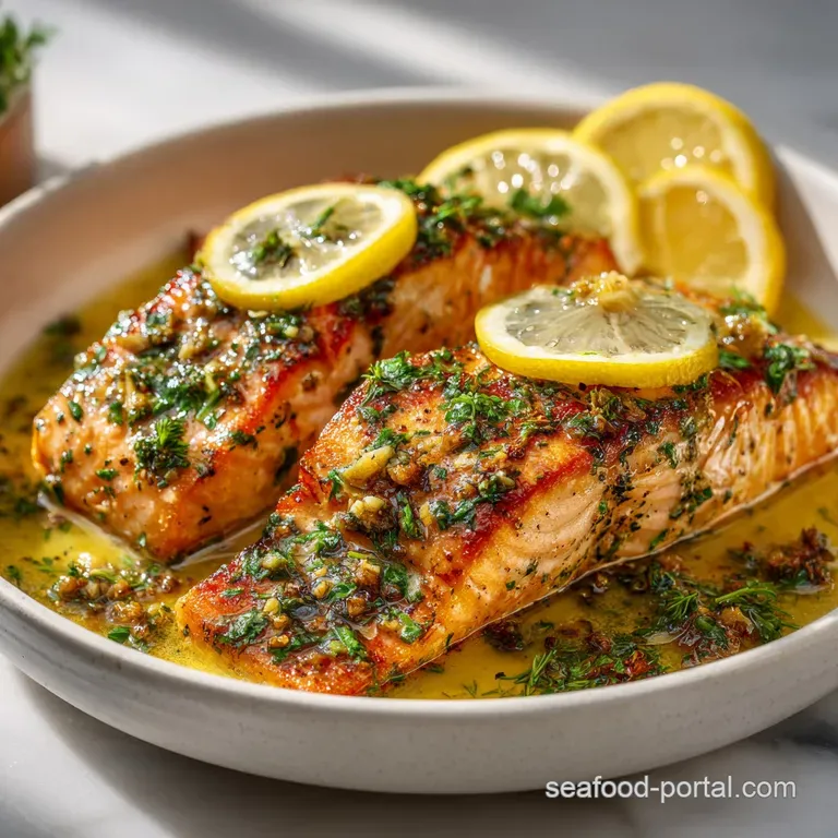 Baked Salmon Recipe: Honey Garlic Glaze