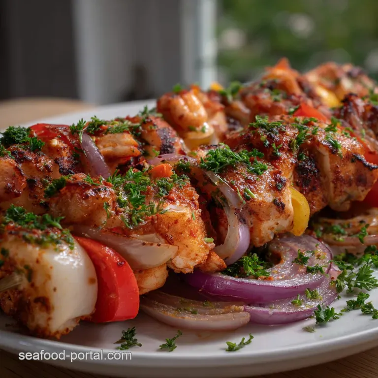 Flavorful Grilled Fish Kebab Recipe