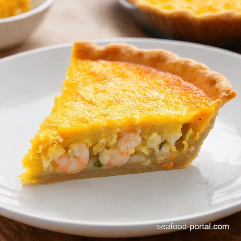 Florida Shrimp Pie a Coastal Comfort Food Delight presentation
