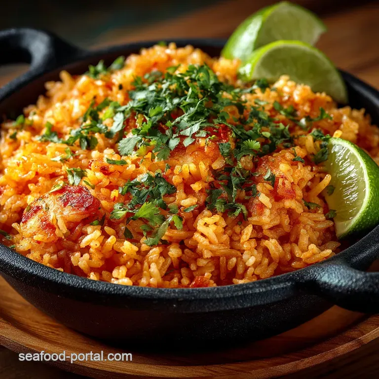 Arroz Rojo Brillante The Chefs Guide to Fluffy Authentic Mexican Rice presentation