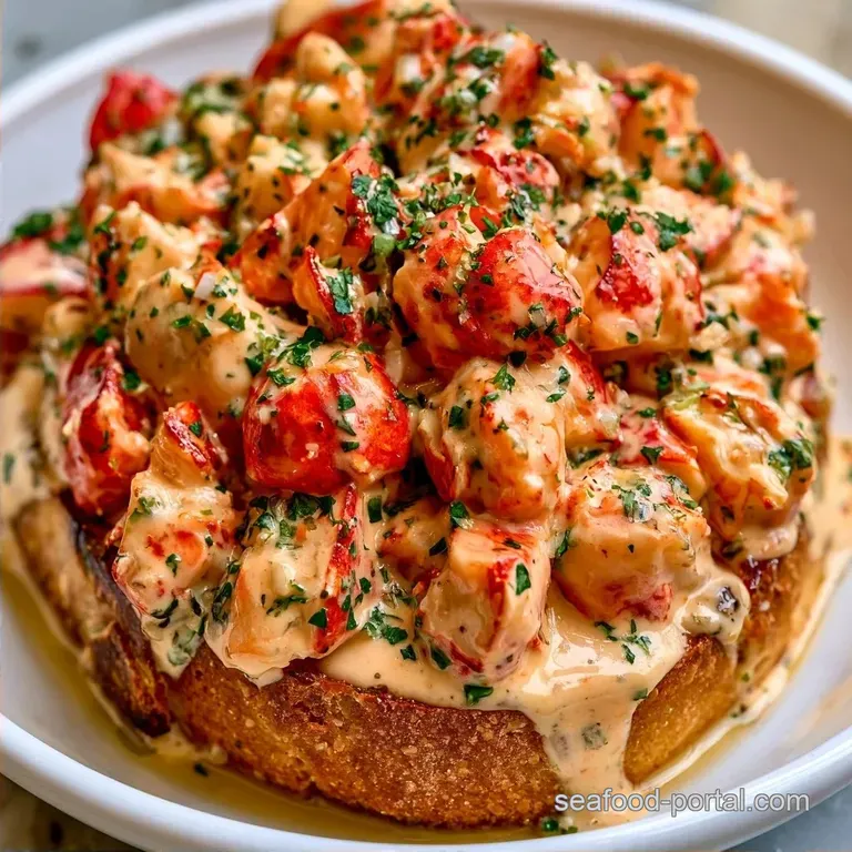Toasted Focaccia Lobster Rolls