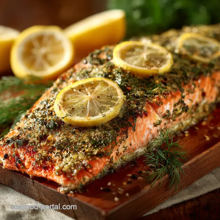 The Chefs Foolproof Lemon Dill Baked Salmon: Ready in Under 30 Minutes presentation