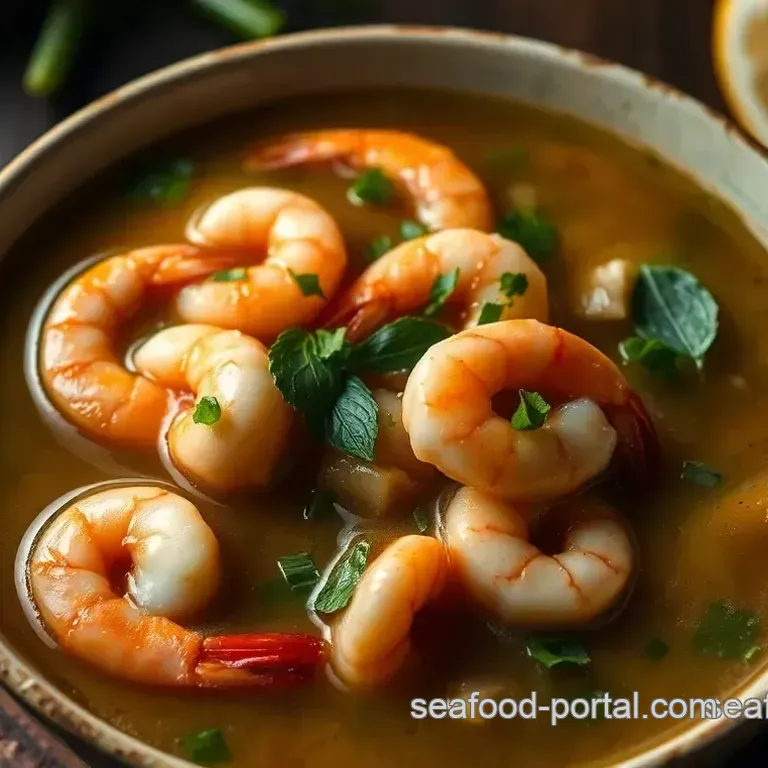Fragrant Shrimp and Lemongrass Soup