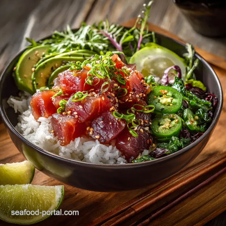Tuna Poke Bowl: The Ultimate Fresh Ahi Recipe and Marinade