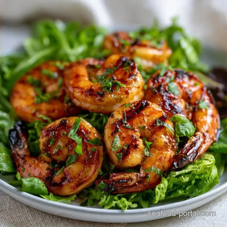 Fresh Grilled Shrimp Salad in 30 Minutes