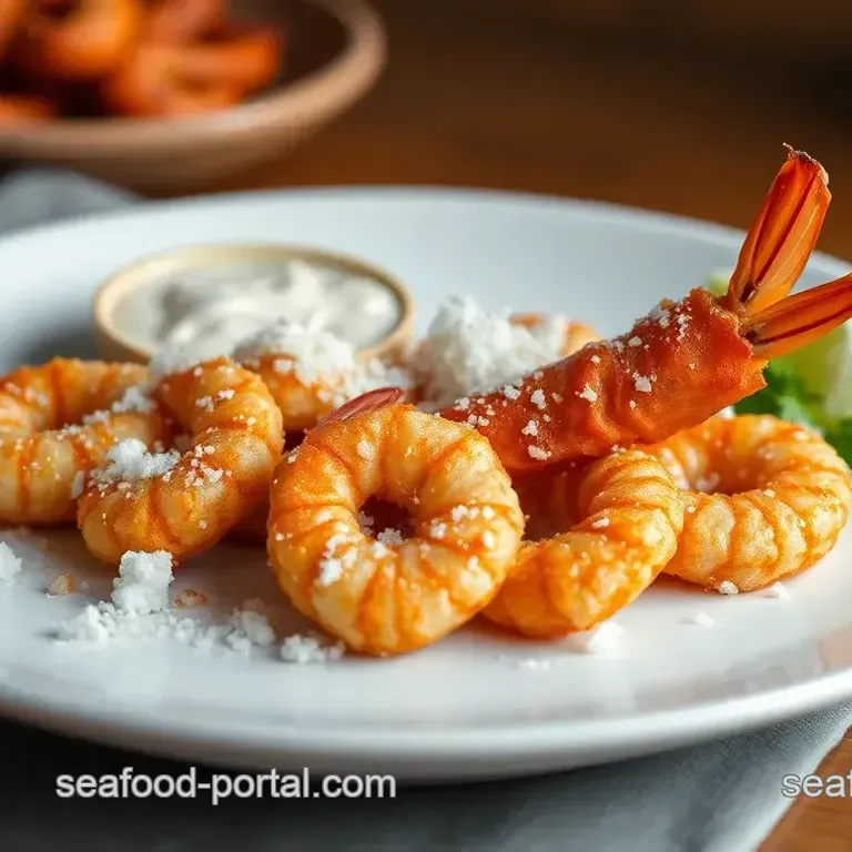 Fried Shrimp with Coconut Crunch