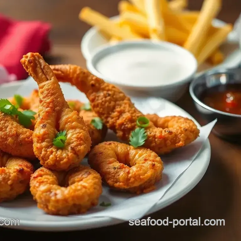 Fried Veg Bread Prawns - Crunchy Delight