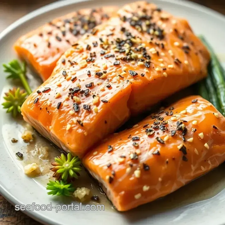 Frozen Salmon Savior: Perfectly Cooked From Freezer presentation