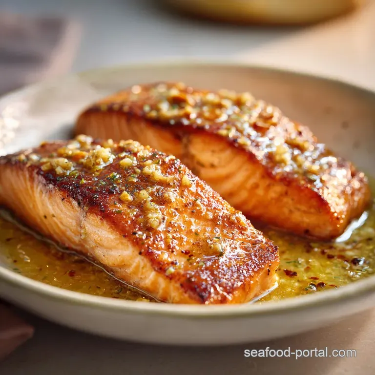 Garlic Butter Salmon: Tender and Flaky