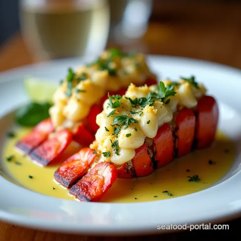 The Perfect Posh Night In Simply Sublime Baked Lobster Tails with GarlicHerb Butter