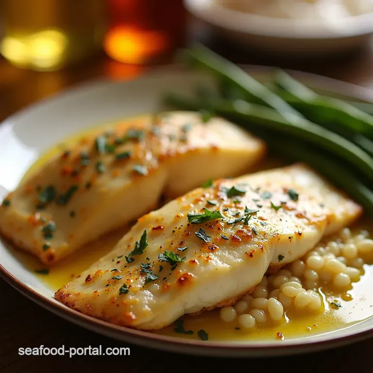 Garlic Butter Bliss Easy Oven Baked Tilapia presentation
