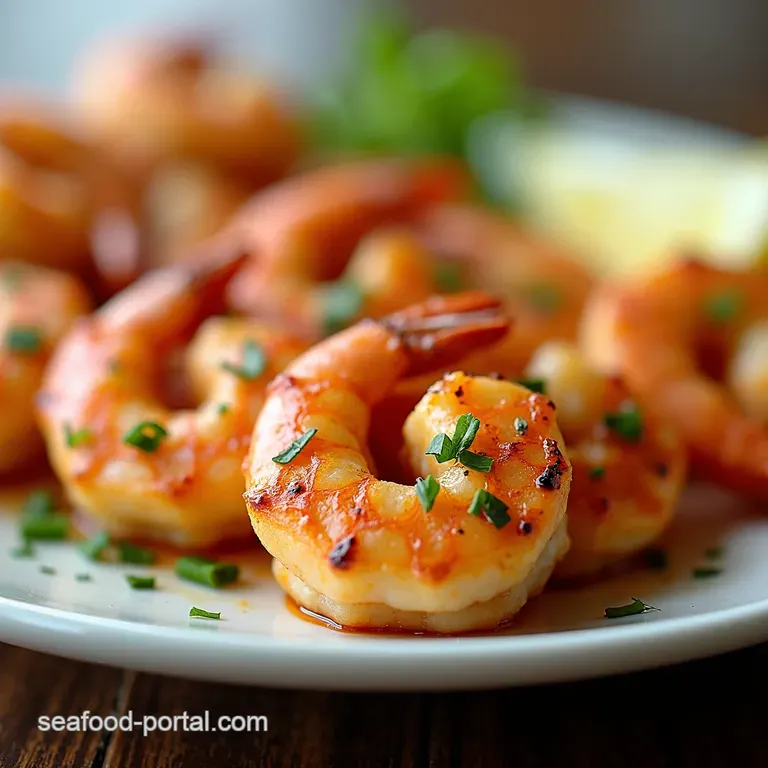 Garlic Butter Bliss Quick Grilled Shrimp Skewers