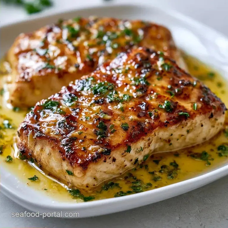 Garlic Butter Grilled Mahi Mahi in 25 Minutes