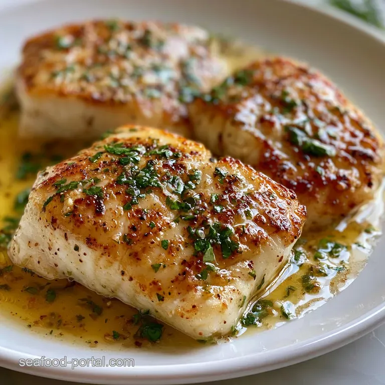 Garlic Butter Haddock Recipe: Tender and Baked