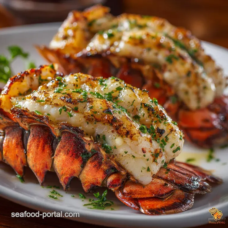 Garlic Butter Lobster Tails: Broiled Decadence Made Simple presentation