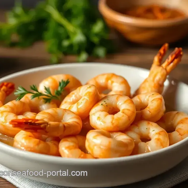 Sautéed Prawns in Garlic Butter Sauce