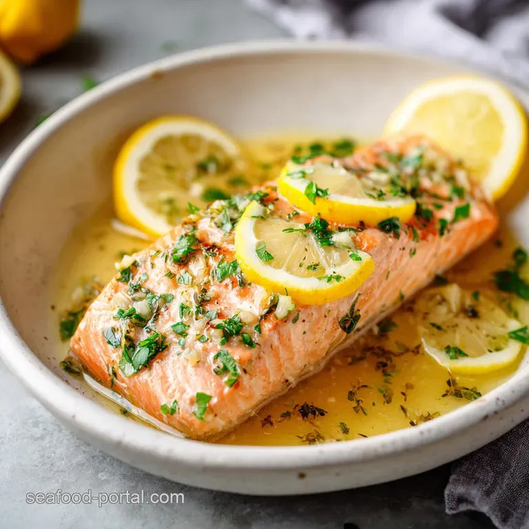 Garlic Butter Salmon: Flaky and Moist