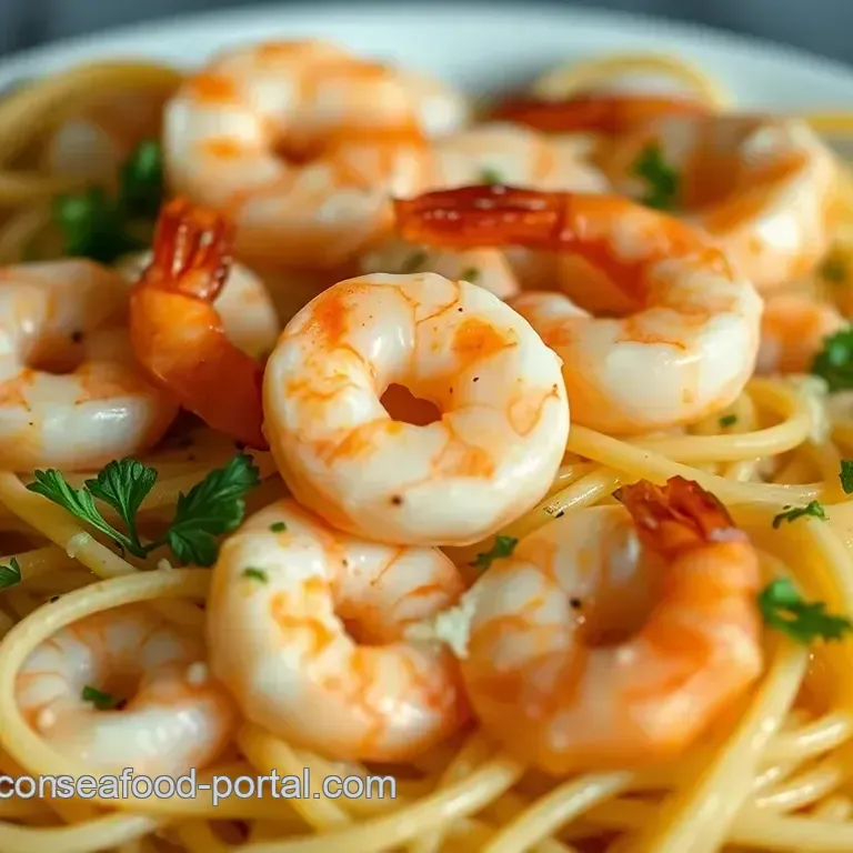 Garlic Butter Shrimp Scampi with Linguine
