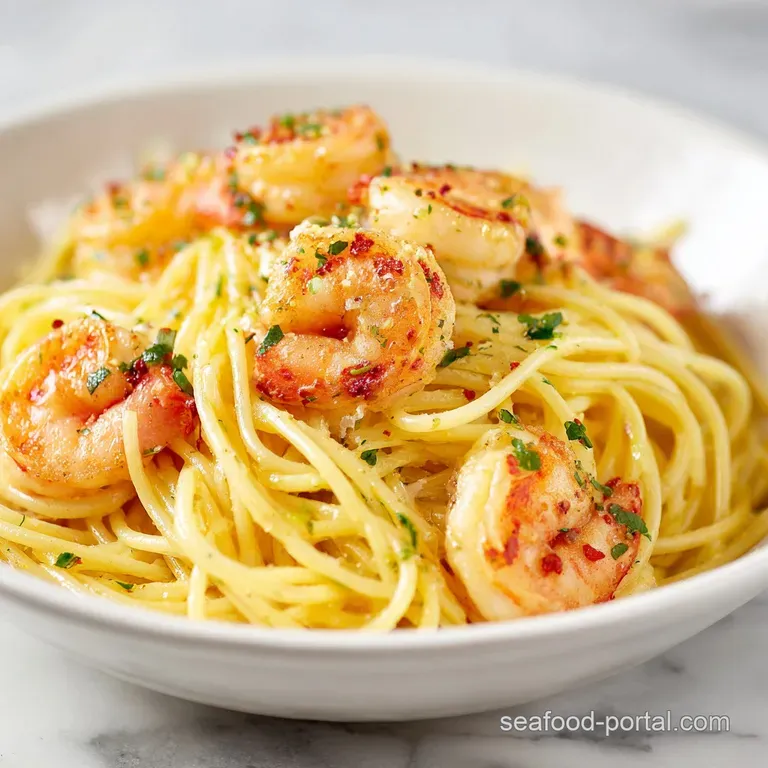Shrimp Spaghetti Recipe: Garlic Butter