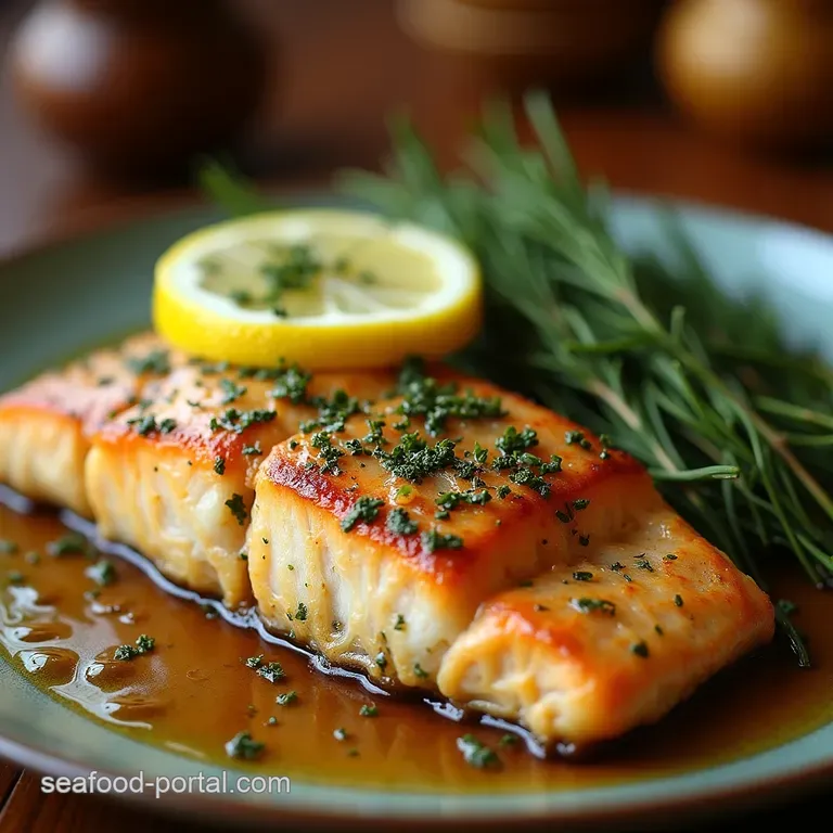 The Perfect Sunday Supper Zesty Garlic Herb Baked Rainbow Trout with Lemon Dill presentation