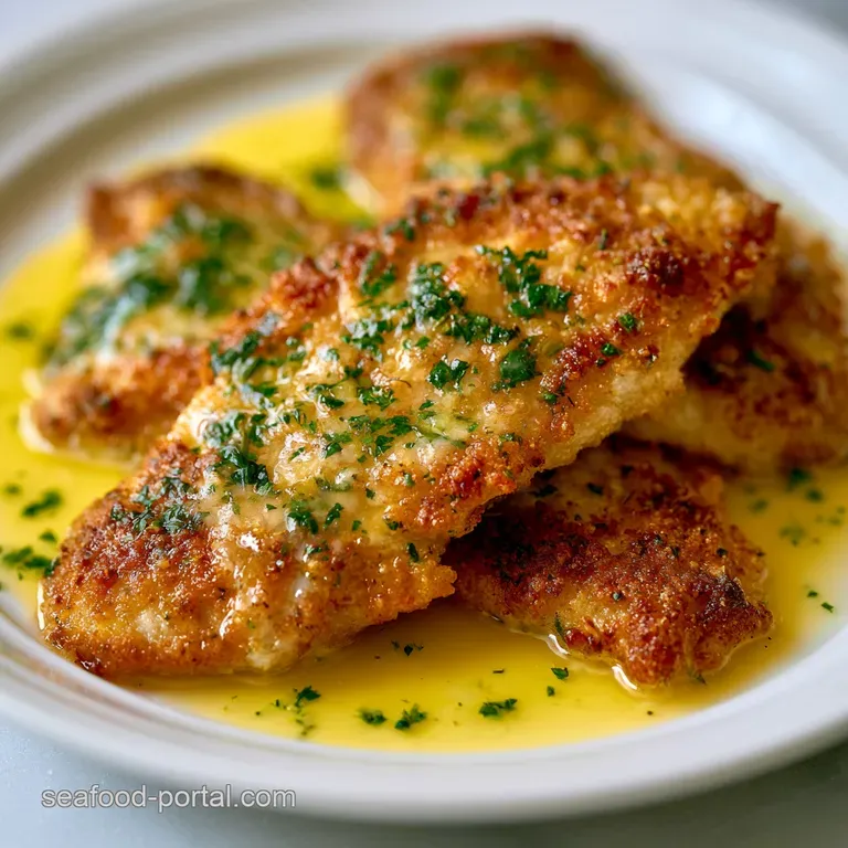 Flaky white fish topped with a crisp golden crust, served alongside steamed asparagus on a modern slate plate.