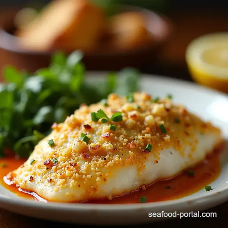 Garlic Parmesan Crusted Tilapia the Weeknight Wonder presentation