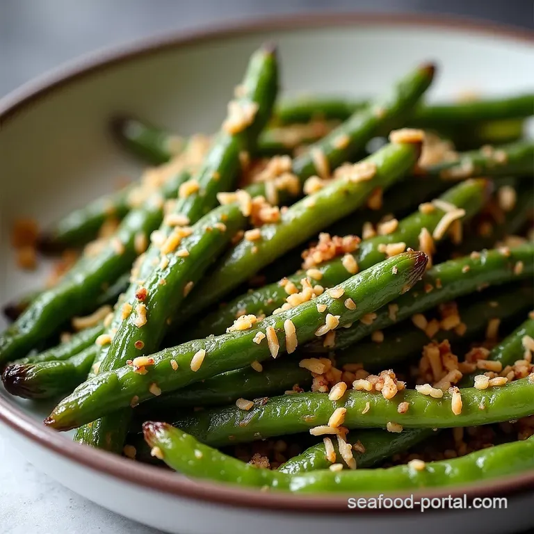 Crispy Garlic Parmesan Roasted Green Beans The Weeknight Side Dish That Steals the Show