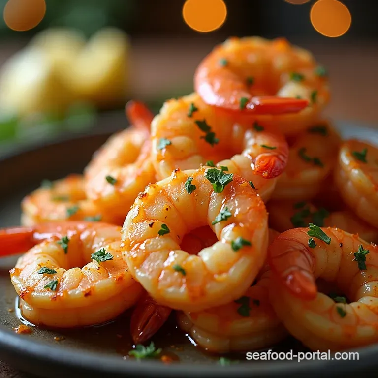 Garlic Parmesan Roasted Shrimp a Weeknight Winner presentation