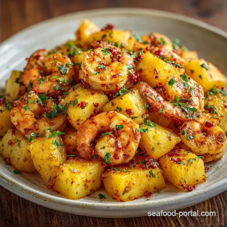Garlic Roasted Shrimp Potatoes: Crispy and Buttery
