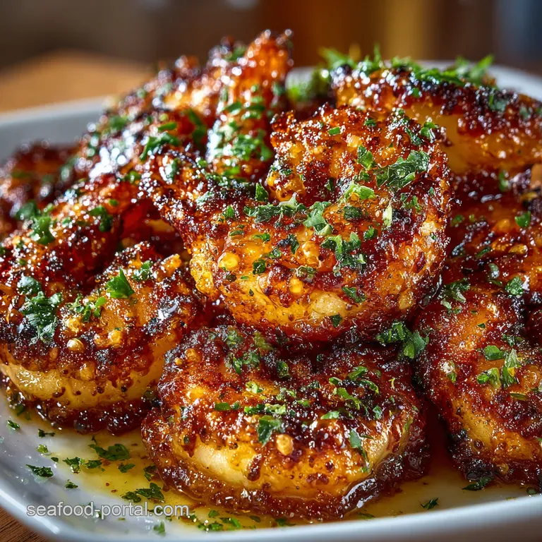 Garlic Shrimp in Creamy Coconut Sauce