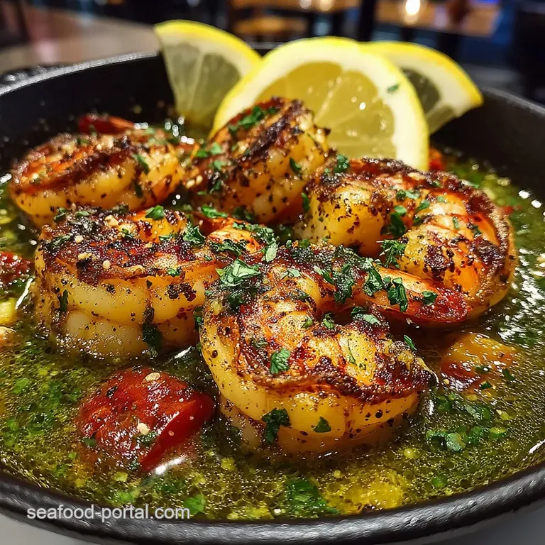 The AllInOne Seriously Garlicky Shrimp Scampi with Linguine presentation