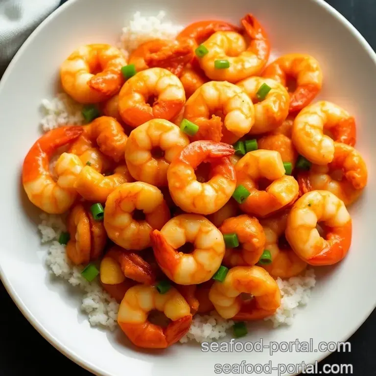 General Tso’s Shrimp: A Flavorful Twist on a Classic presentation