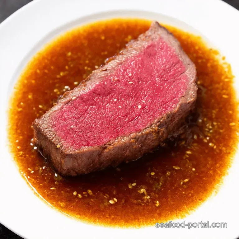 Get Your Fin On SesameGinger Tuna Steak Sizzle