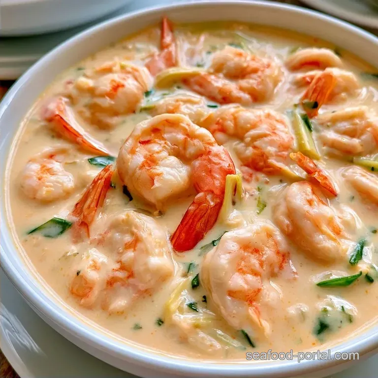 Thai-Inspired Gluten-Free Coconut Shrimp Soup