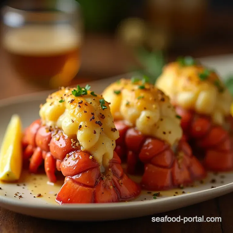 The Ultimate Golden Garlic Butter Lobster Tails Restaurant Quality at Home presentation