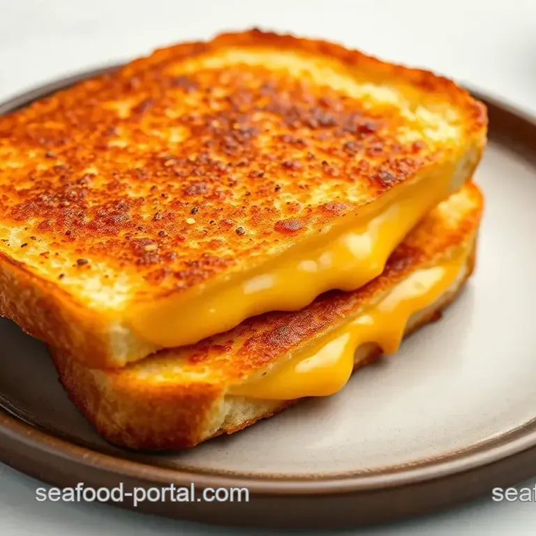 Golden Hour Grilled Cheese: Air Fryer Perfection