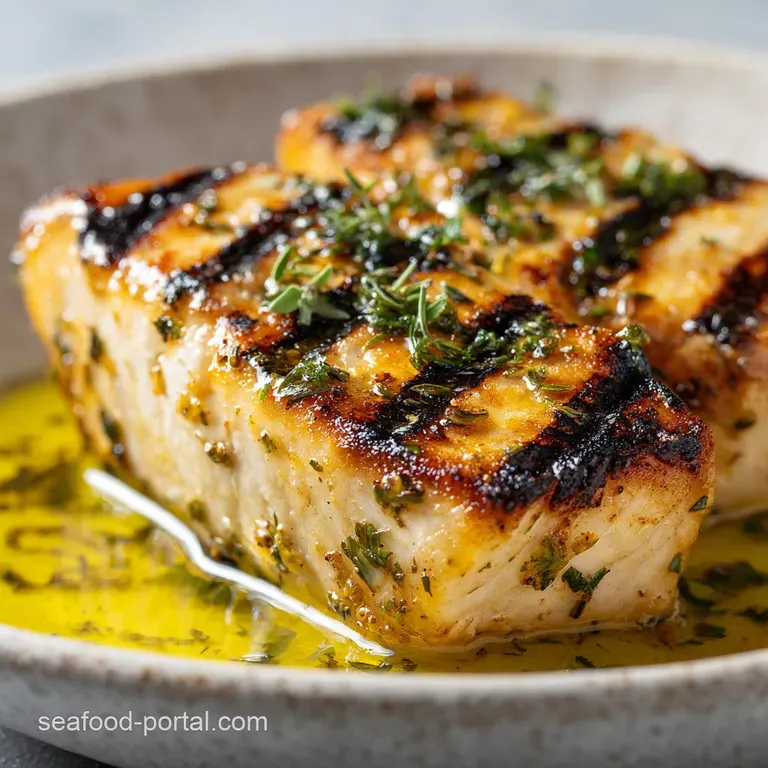 Grilled Amberjack Recipe: Succulent and Charred